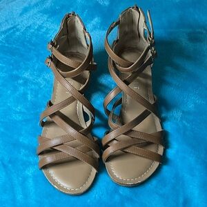 Esprit Tan Strappy Sandals